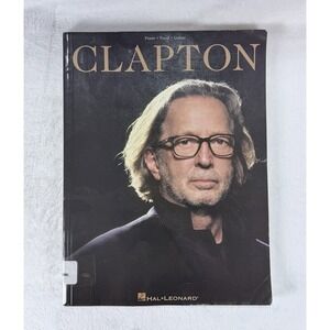 Eric Clapton "Clapton" 2010 Songbook Sheet Music Piano Vocal Guitar Hal Leonard
